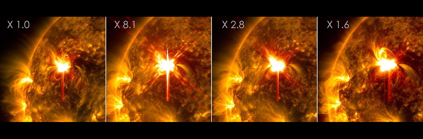 El Sol Desencadena Cuatro Potentes Llamaradas Solares en Tan Solo Dos Días