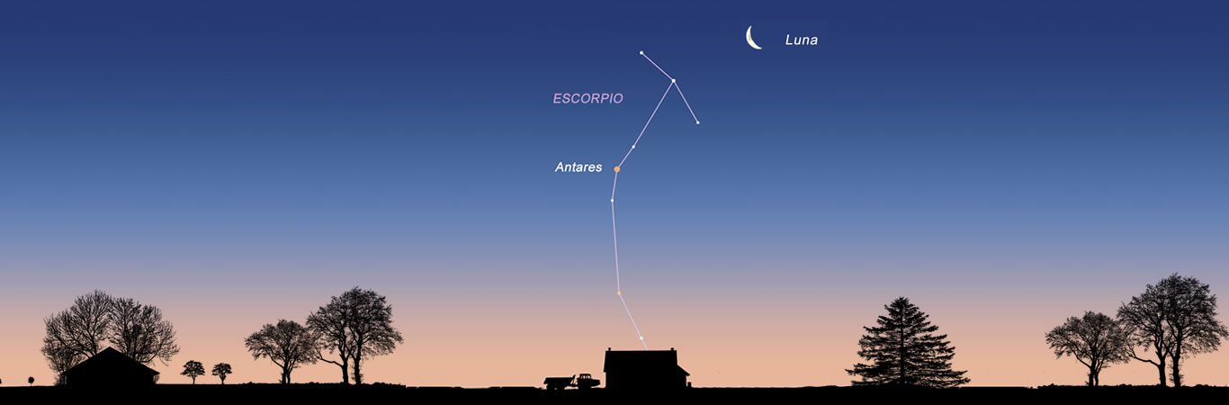Madrugada del 13 de Enero: La Luna se Acerca a las 