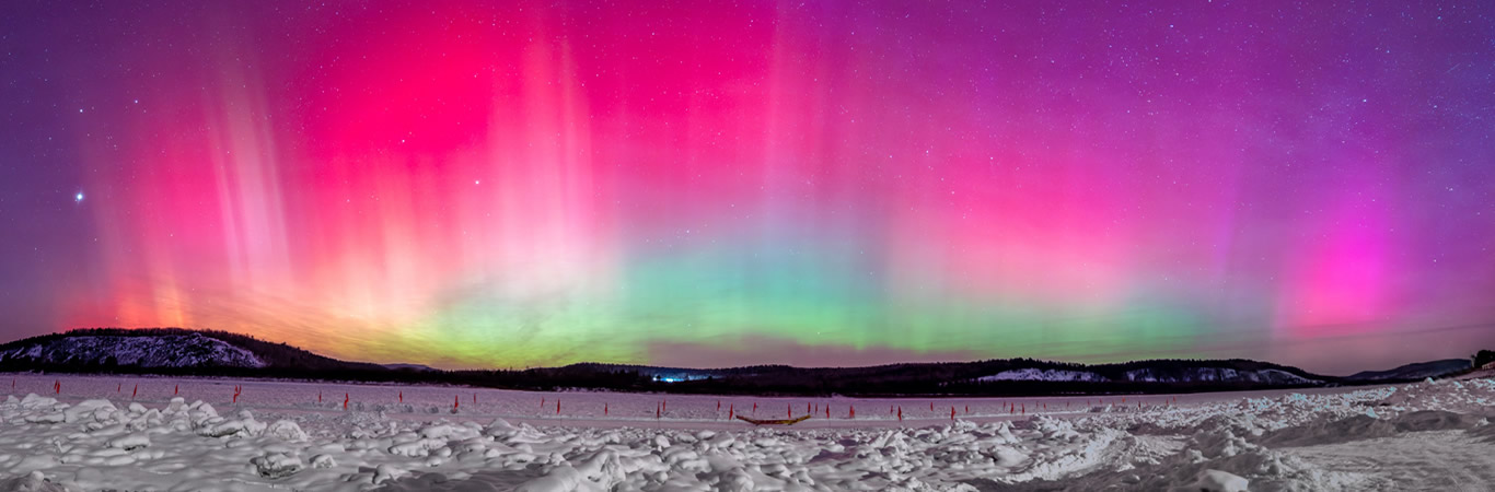 Un Espectáculo Celeste Histórico: Auroras Boreales Sorprendieron Anoche al Planeta