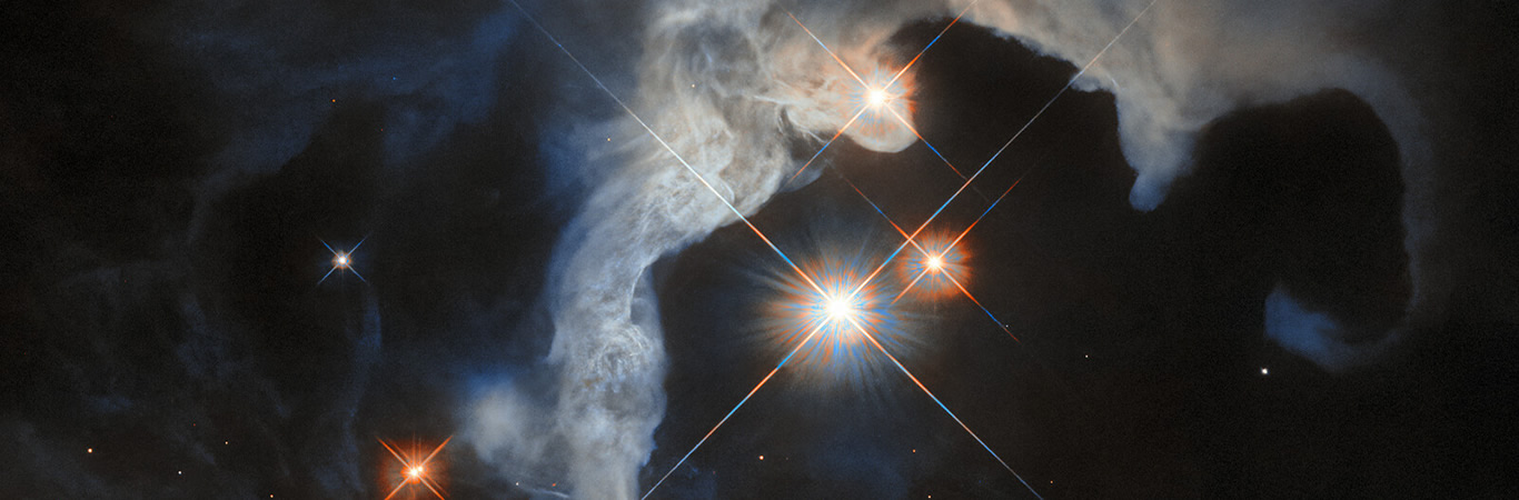 Las Jóvenes Estrellas de Tauro Vistas por el Telescopio Espacial Hubble