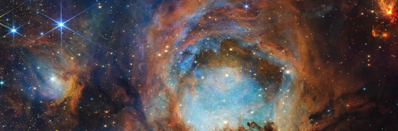 El Telescopio James Webb Revela Estrellas Jóvenes en la Nebulosa Pata de Gato