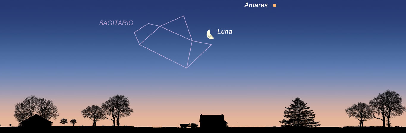 La Luna en Cuarto Menguante Visita 