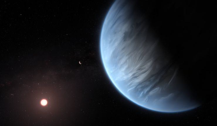 El Hubble Detecta Vapor de Agua en un Exoplaneta de la Zona Habitable por Primera Vez