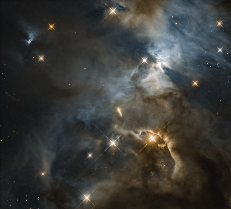 El Hubble Observa el Aleteo Cósmico de la 