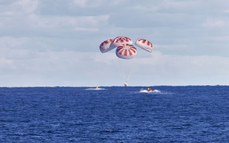 Dos Astronautas de la NASA Se Preparan Para Amerizar Hoy en el Golfo de México