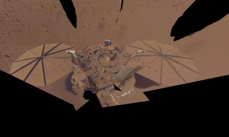 El Último Selfie de InSight en Marte