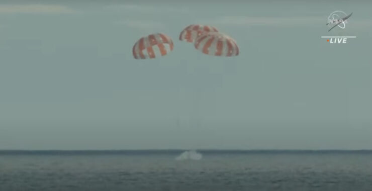 La Nave Espacial Orión Ameriza con Éxito!!!