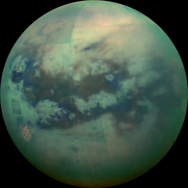 Cráteres de Impacto Revelan Detalles de la Meteorización Dinámica de la Superficie de Titán