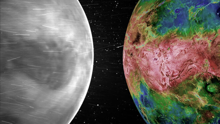 Parker Solar Captura sus Primeras Imágenes de la Superficie de Venus en Luz Visible