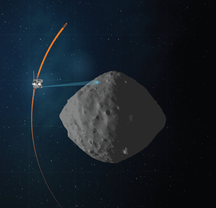 OSIRIS-REx se Prepara Para Sobrevolar el Asteroide Bennu Por Última Vez