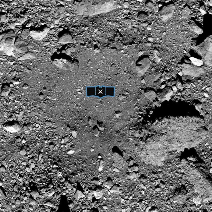 Seleccionado el Lugar de Recogida de Muestras en el Asteroide Bennu