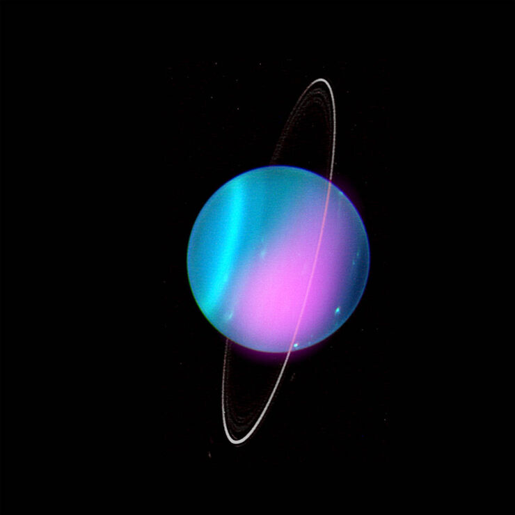 Descubiertos los Primeros Rayos X Emitidos por Urano