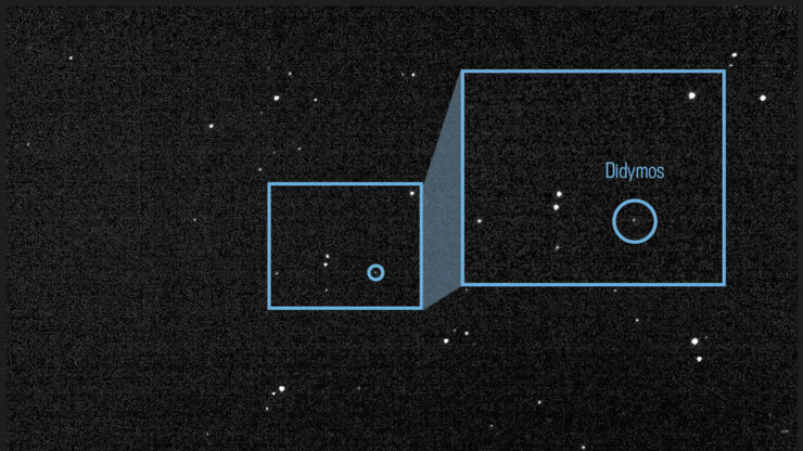 DART se Prepara Para Impactar Contra la Luna de un Asteroide