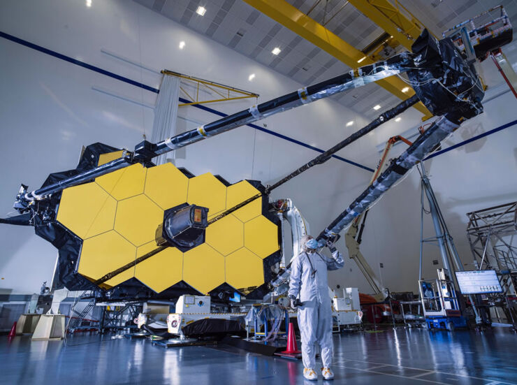 Confirmado el Despliegue del Espejo Secundario del Telescopio James Webb