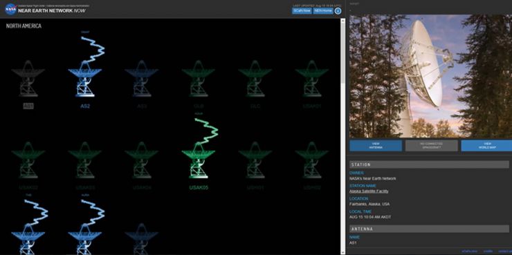 Disponible la Nueva Aplicación NEN de Comunicaciones Espacio Tierra