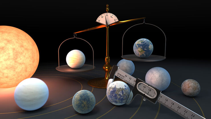 Los 7 Planetas Rocosos de TRAPPIST-1 Podrían Tener Composiciones Similares