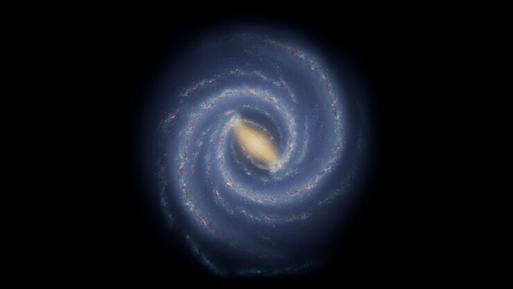 Descubren una "Ruptura" en uno de los Brazos Espirales de la Vía Láctea