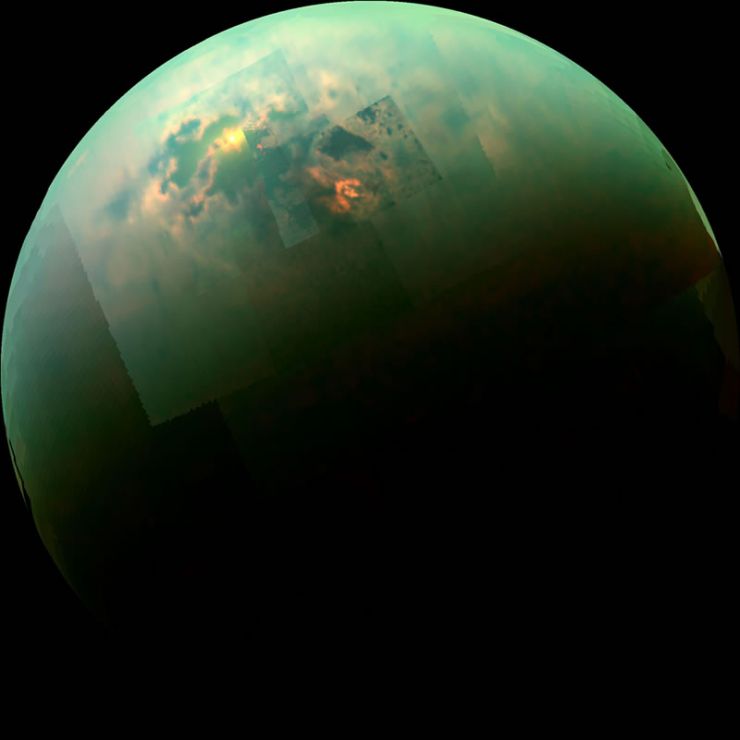 Cassini Revela Sorpresas en los Lagos de Titán