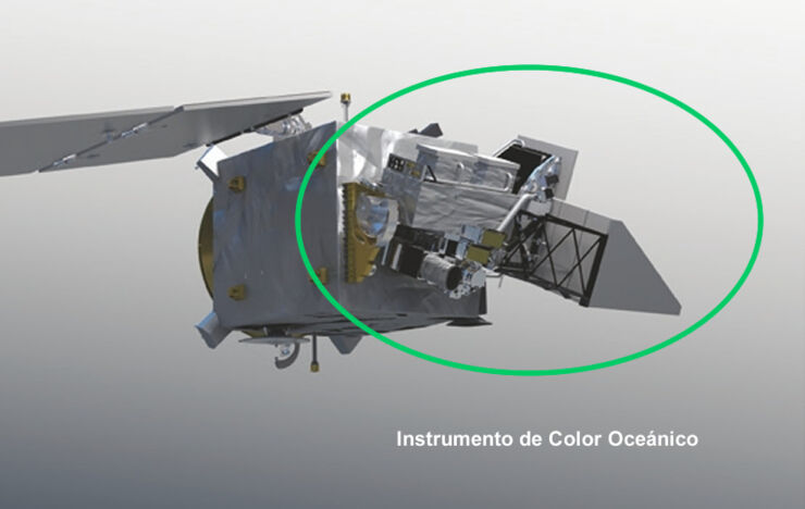  Instrumento de Color Oceánico (OCI )