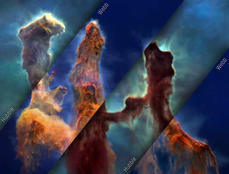 Modelo Hubble y Modelo Webb