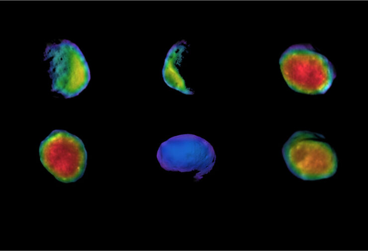 Mars Odyssey Observa a la Luna Fobos con su Cámara Infrarroja
