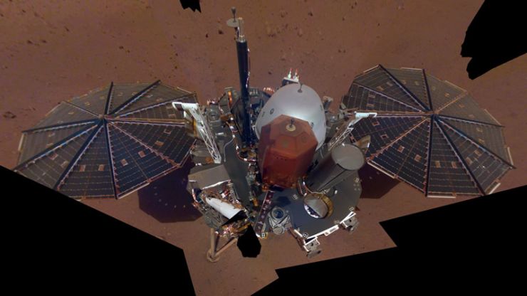 InSight Hace su Primer "Selfie" en Marte
