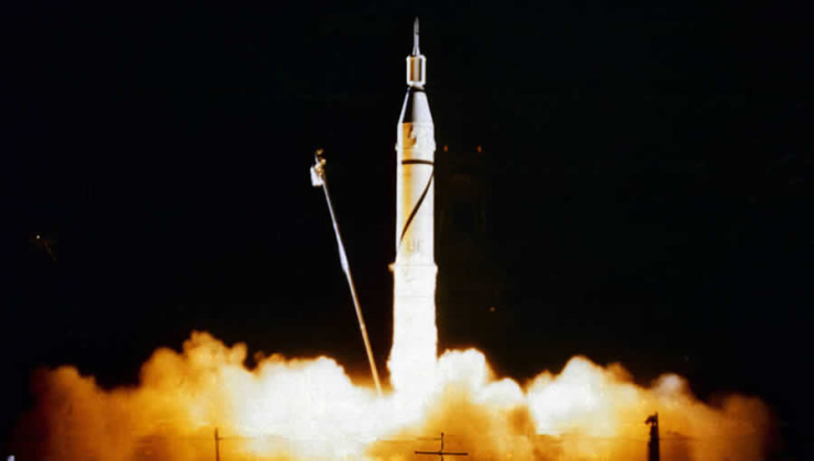 Lanzamiento del cohete Explorer 1