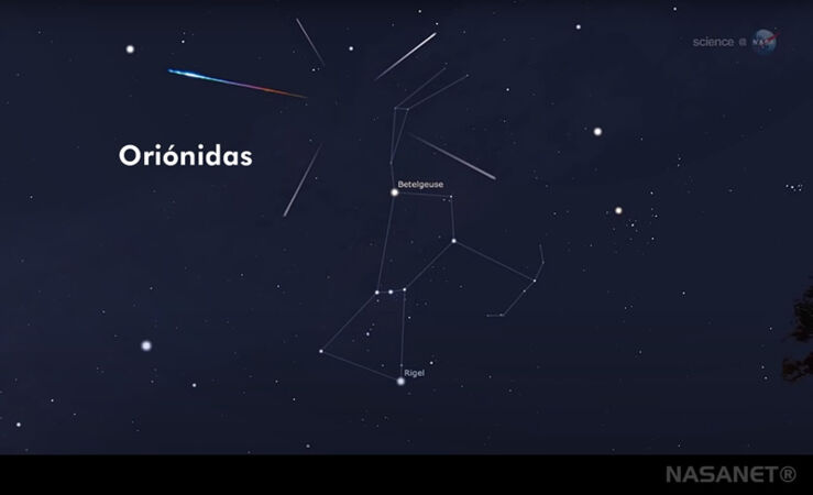 Ya Está Aquí la Lluvia de Estrellas de las Oriónidas