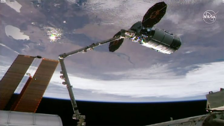 Cygnus Ya se Encuentra en la Estación Espacial Internacional