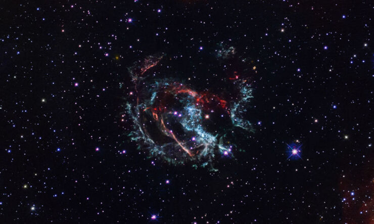 El Hubble Ayuda a Calcular la Edad y el Lugar de la Explosión de una Supernova