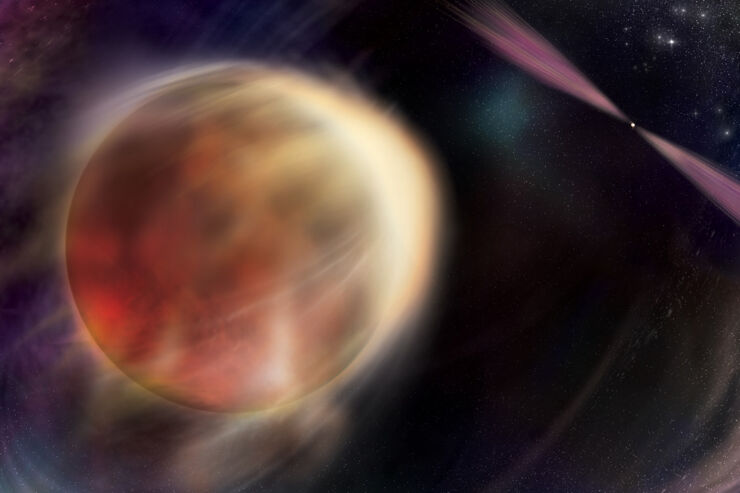 Fermi Detecta los Primeros Eclipses de Rayos Gamma de Sistemas Estelares 'Araña'