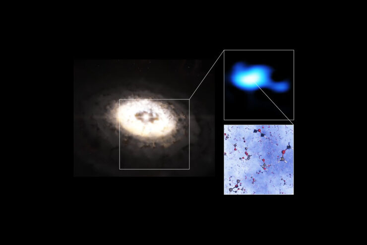 Astrónomas Descubren la Molécula más Grande Detectada en un Disco de Formación de Planetas