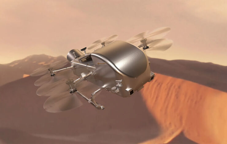 NASA Confirma la Misión Dragonfly a Titán