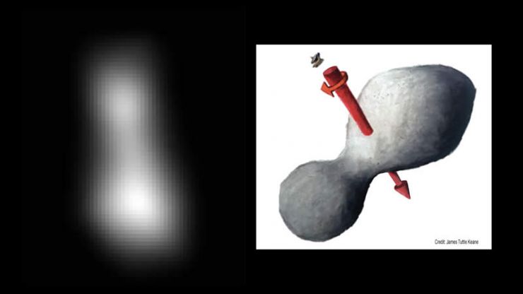 New Horizons Sobrevuela con Éxito Ultima Thule y Envía su Primera Imagen