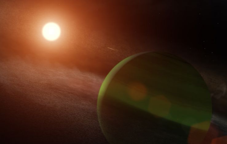 TESS y Spitzer Descubren un Planeta Orbitando una Joven e Inusual Estrella