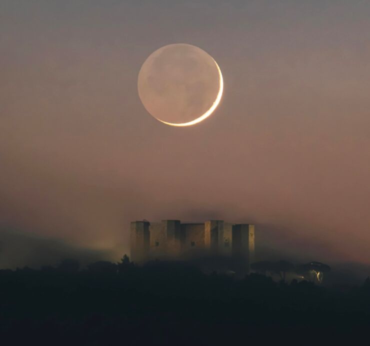 Este 20 y 21 de Enero no te pierdas la Luna Creciente al ocaso ????✨