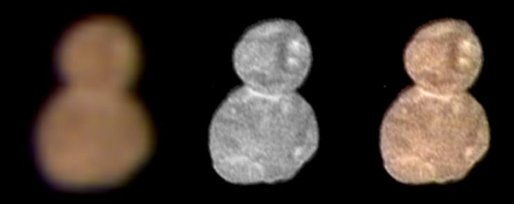 Primeras Imágenes Detalladas en Color de Ultima Thule