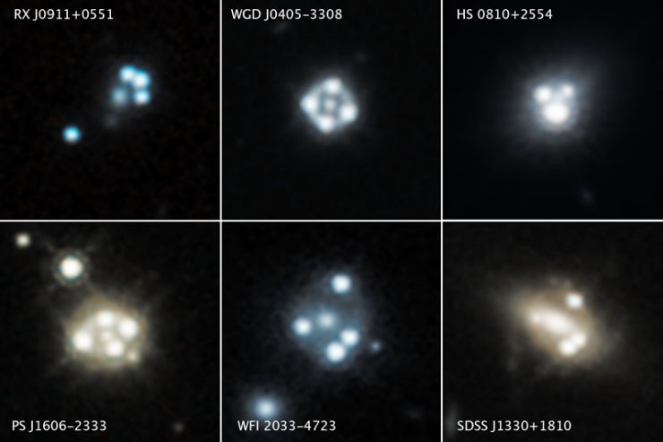 El Hubble Detecta los Grupos de Materia Oscura más Pequeños Jamás Conocidos