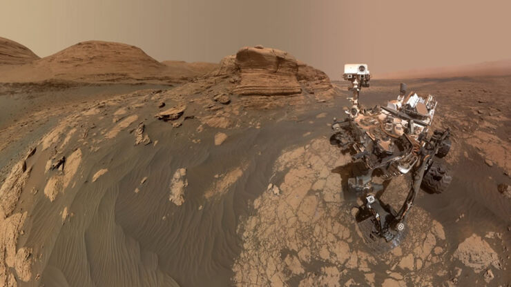 Curiosity se Hace un Selfie con ‘Mont Mercou’