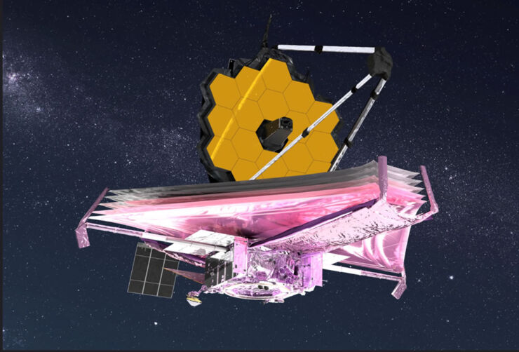 El Equipo de Telescopio James Webb Comienza a Alinear el Telescopio