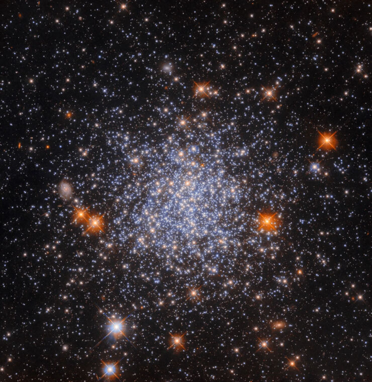 El Telescopio Espacial Hubble Encuentra un Campo de Estrellas