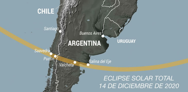 Eclipse Solar Total en América del Sur