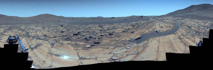 El Rover Perseverance Capta una Vista en Marte tan Clara Como el Día