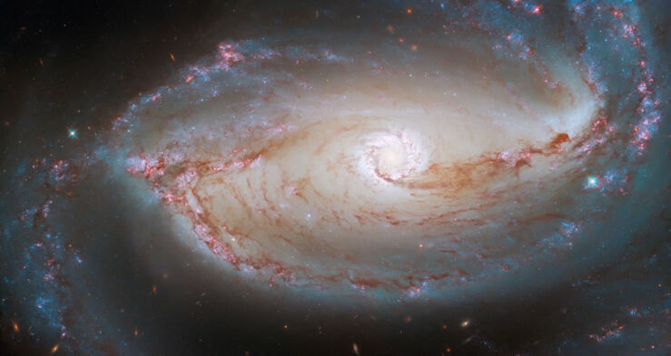 insulto jalea Ruidoso El Telescopio Espacial Hubble Observa Una Colorida Galaxia :: NASANET