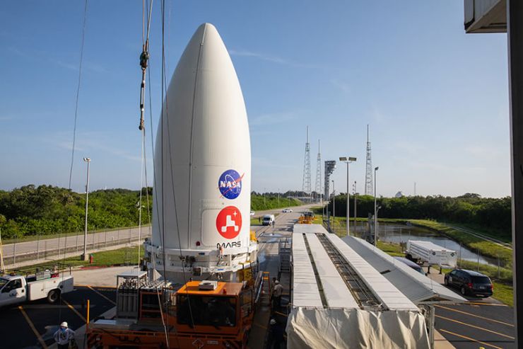 El Rover Perseverance Ha Sido Amarrado al Cohete Atlas V