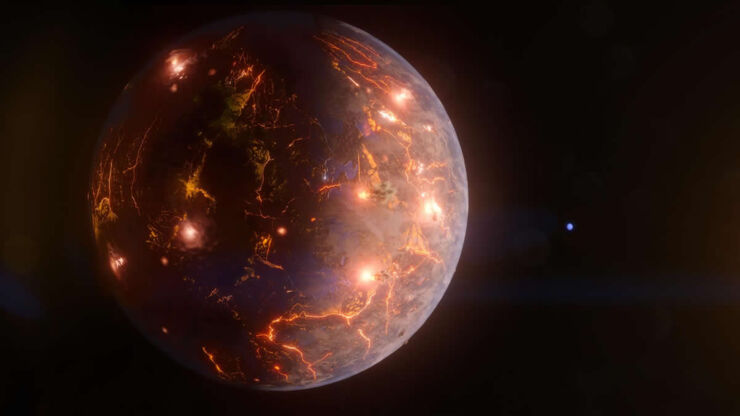 TESS Descubre un Mundo del Tamaño de la Tierra Lleno de Volcanes