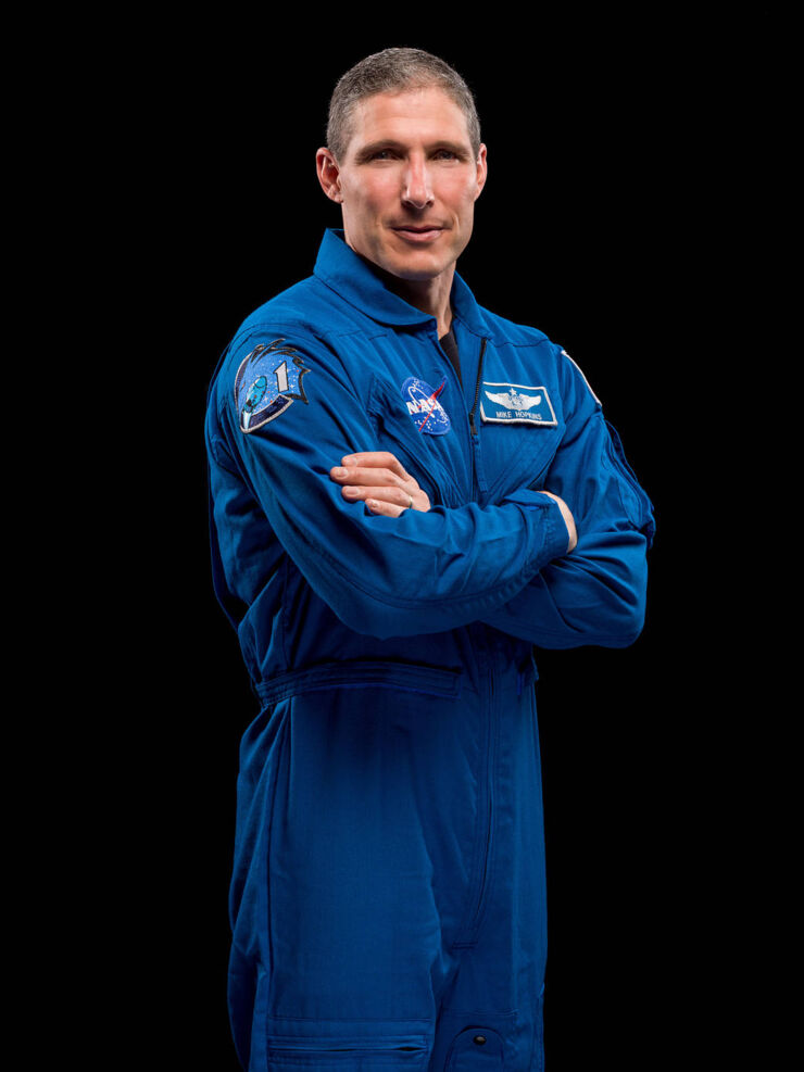 Comandante de la NASA Mike Hopkins · SpaceX Crew-1