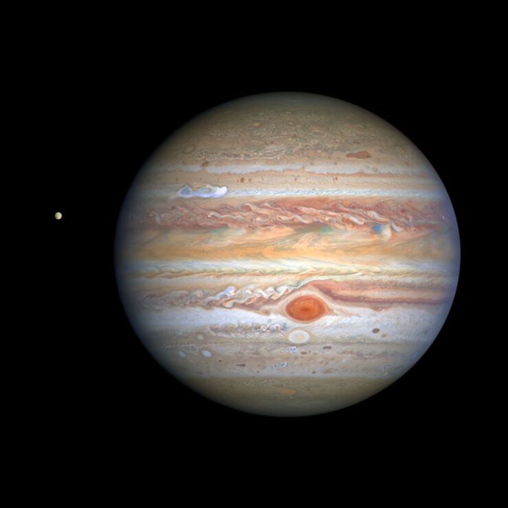 Impresionante Imagen de las Tormentas de Júpiter