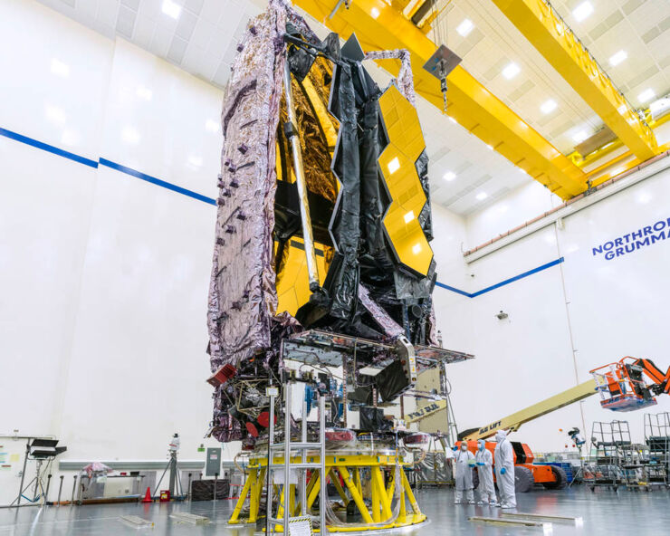 El Telescopio James Webb Listo Para Trasladarse al Lugar de Lanzamiento