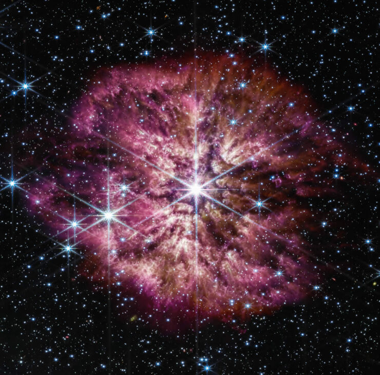 El Telescopio Webb Captura el Preludio Rara Vez Visto de una Supernova